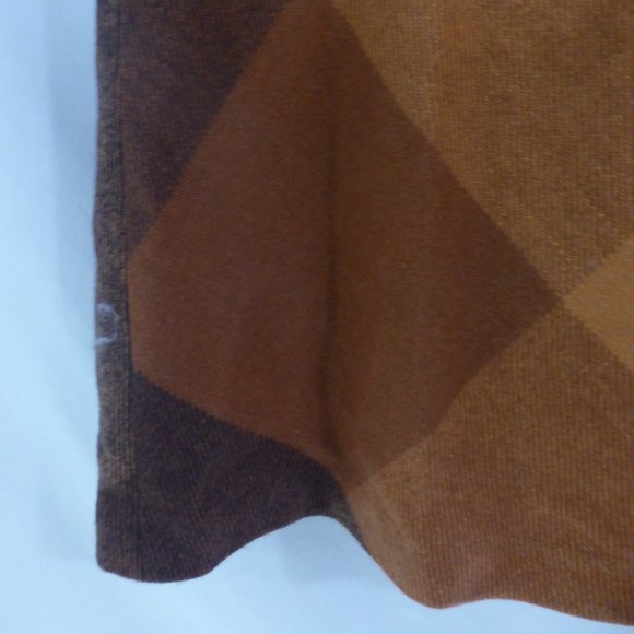 YIGU, lined argyle skirt, zip side, size 165/68A, NWOT - Picture 5 of 16